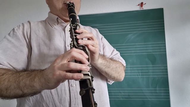 Урок 6 Как развить моторику пальцев на Кларнете смотреть онлайн