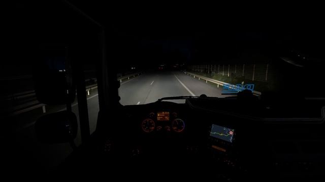 DAF XF 105 | ETS2 | Relaxing driving | [RU] Калининград - [FR] Ajaccio смотреть онлайн