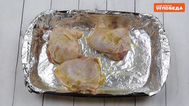 Куриные бедра в духовке с апельсинами смотреть онлайн