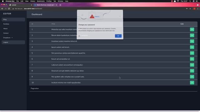 Laravel 8 Admin Panel with Spatie Roles and Permission Part 6 Work With Permissions смотреть онлайн