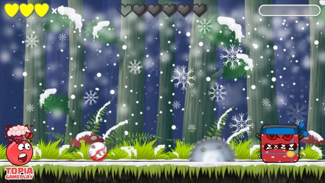 RED BALL 4: CHRISTMAS BALL vs CHRISTMAS NINJA BOSS ALL LEVELS '2x vs 4x vs 8x' SPEED GAMEPLAY VOL 2 смотреть онлайн