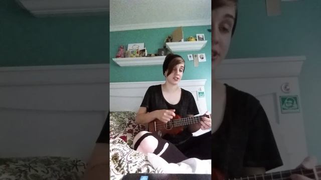 Shook me all night long- AC/DC (ukulele cover) смотреть онлайн
