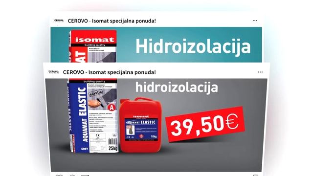 Velika Isomat Novembar Akcija U CEROVU