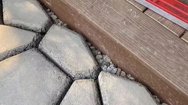 DIY Patio Using Quikcrete Walk Maker