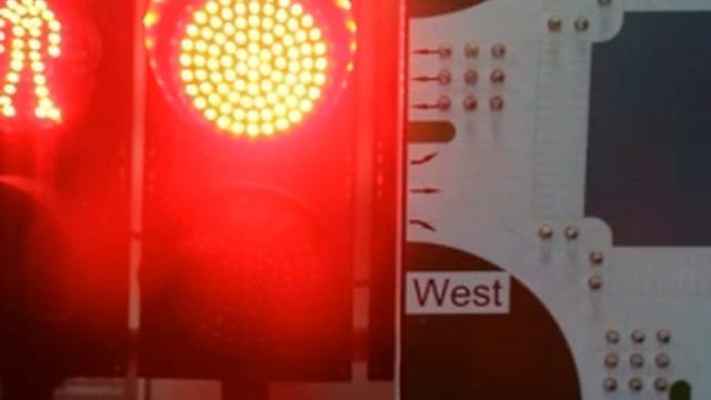 200mm-Red-and-Green-Ball-LED-Traffic-light