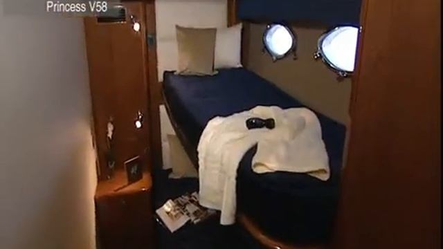 Моторная яхта Princess V58 смотреть онлайн