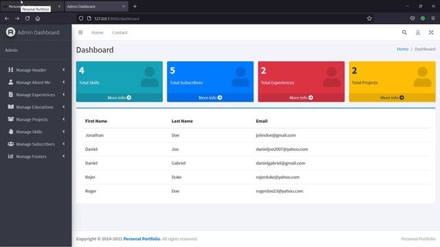 Build a Complete Portfolio Website using Laravel 10 in (2021) - Project Overview смотреть онлайн