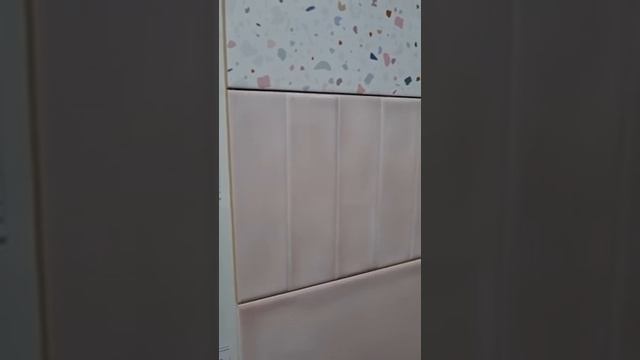 Розовая или голубая керамическая плитка Церсанит / Cersanit