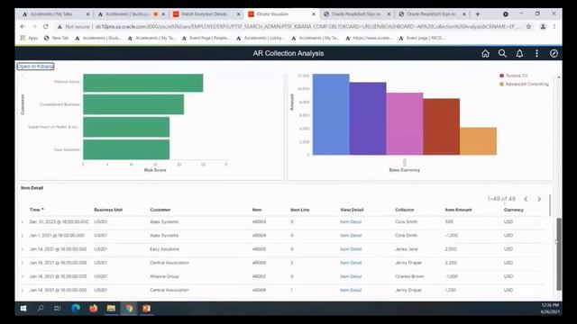 Demo: AR Collection Analysis and Collector Performance смотреть онлайн