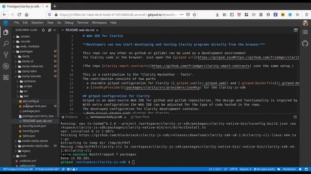 1: Introduction to the Web IDE for Clarity smart contracts смотреть онлайн