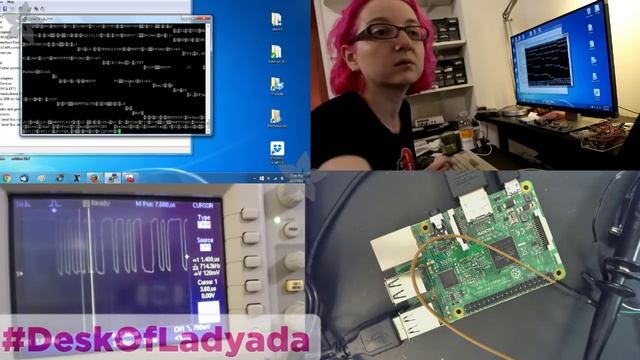Booting up Pi3 and debugging serial console #deskofladyada @adafruit @raspberry_pi #raspberrypi #pi смотреть онлайн