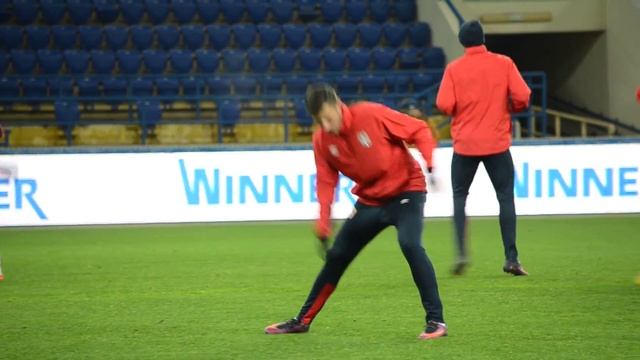 Тренировка сборной Сербии по футболу, 15.11.16 смотреть онлайн