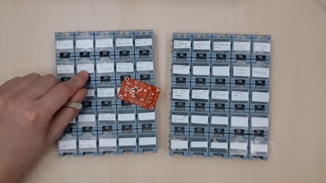 Как хранить SMD компоненты для удобного и быстрого их использования смотреть онлайн