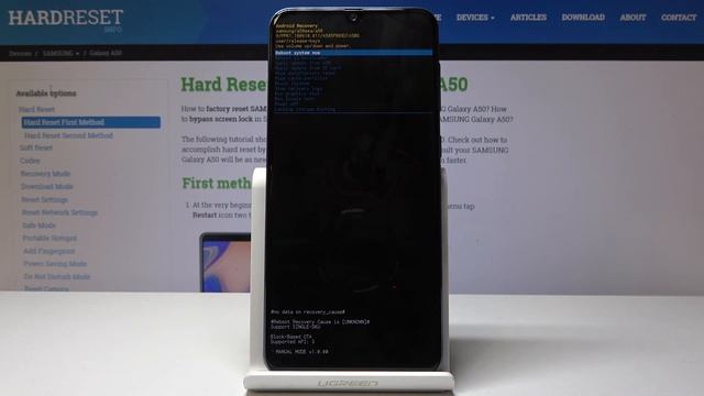 SAMSUNG Galaxy A50 RECOVERY MODE смотреть онлайн