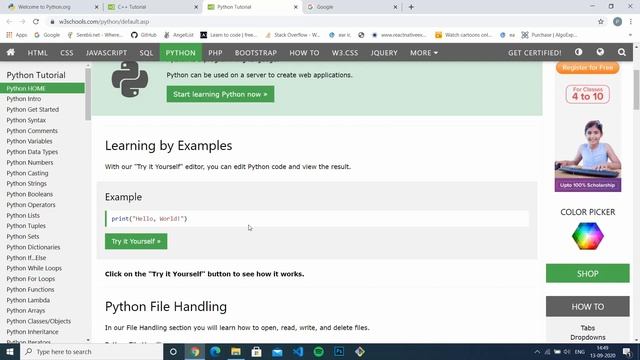 FreeCourseOnPython (For Beginners) 2020 Introduction To Python |PyProTech| #1 смотреть онлайн