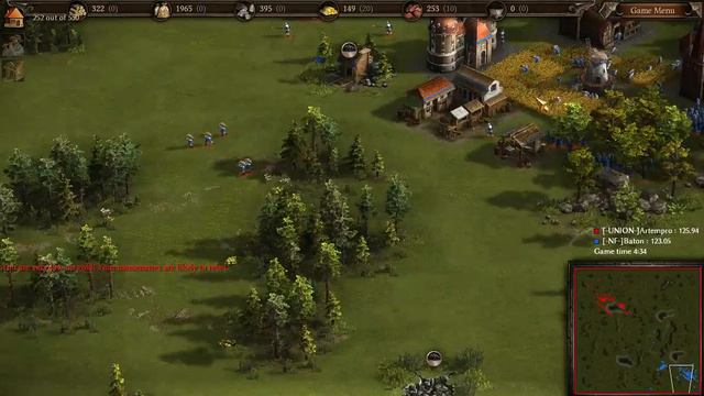 Cossacks 3 | 1v1 0pt | [-NF-]Baton vs [-UNION-]Artempro (BO3) Game 2 | смотреть онлайн