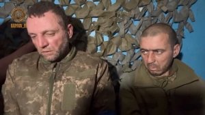 Допрос ВСУ, пойманных в Курской области.
