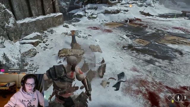 Продолжаем воспитывать брутала в God of War :3 смотреть онлайн