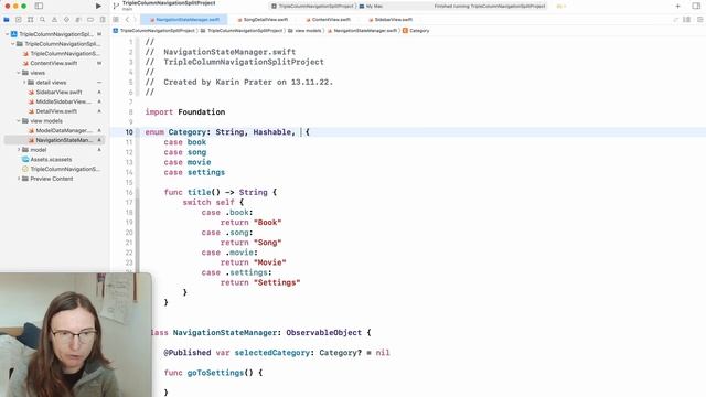 Navigation Split View for iPhone, iPad and macOS with 2 or 3 columns - SwiftUI tutorial 2022 смотреть онлайн