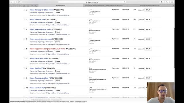 Видеоаудит сайта и рекламной кампании по электромонтажным работам смотреть онлайн