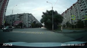 Разворот на перекрёстке ул. Шота Руставели и автодорогой Меридиан  Челябинск Ленинский район ГАИ