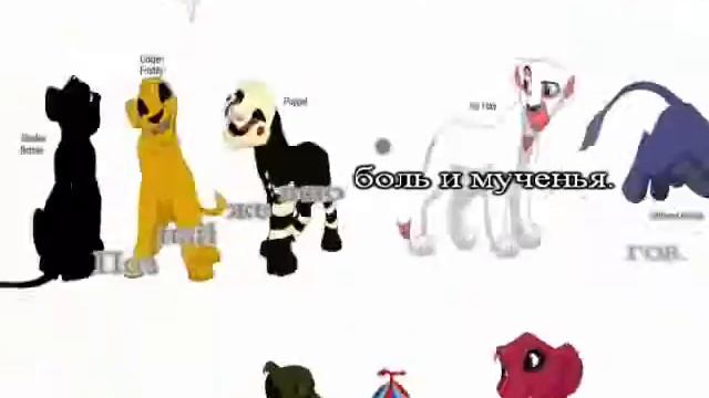 FNaF Давайте праздновать Караоке на русском под плюс смотреть онлайн