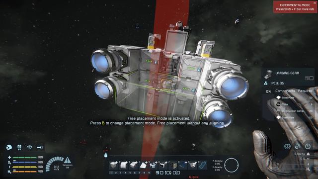 BUILDING MY FIRST SHIP IN CREATIVE | Space Engineers смотреть онлайн