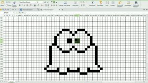Рисуем по клеточкам #10. Ам Ням из игры Cut The ROPE