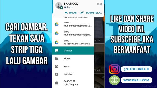 CARA MENGIRIM FOTO/GAMBAR WHATSAPP AGAR HD DAN TIDAK PECAH смотреть онлайн