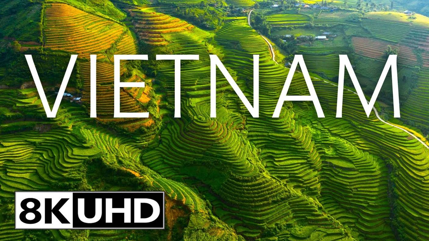 Вьетнам 8K Видео Ultra HD 120 FPS Вид с дрона смотреть онлайн