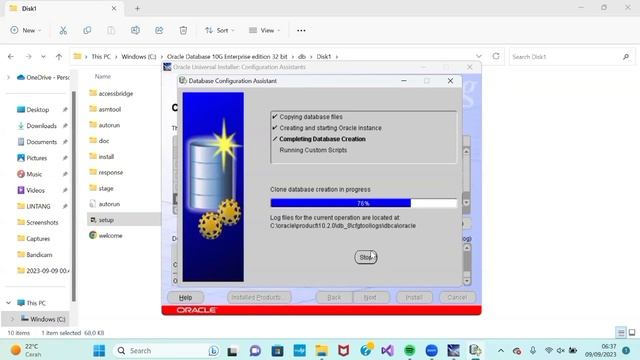 TUGAS 1 - TUTORIAL INSTALL ORACLE DATABASE 10g смотреть онлайн