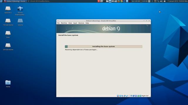 Debian 9; #02 Install Debian 9 Server смотреть онлайн