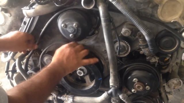 PORSCHE CAYENNE 4.8 HOW TO DAIVE BELT REPLACEMENT смотреть онлайн