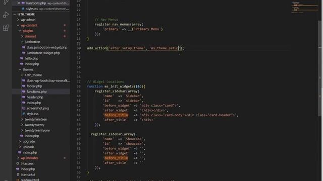 WP Theme from Scratch Tutorial with Source Code смотреть онлайн