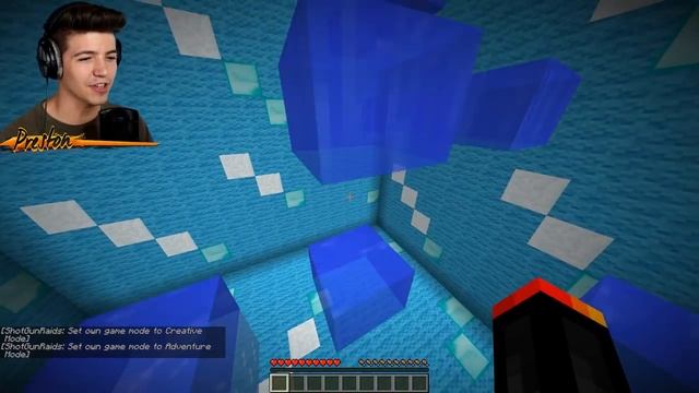 GIANT BLOCK PARKOUR In MINECRAFT! With PrestonPlayz