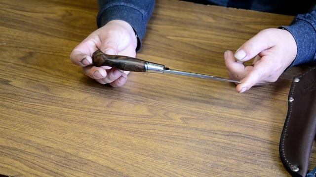 Видеообзор Финки вариант 1 сталь К340 смотреть онлайн