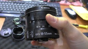 Нет автофокуса / Клинит кольцо фокусировки. Объектив Canon EF-S 18-55. Восстановление шестерни