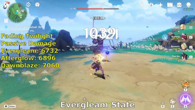 How good is the new free bow Fading Twilight? - Fading Twilight Test | Genshin Impact смотреть онлайн