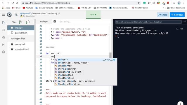 Python Project #1: Create a Password Management System (PART 2) смотреть онлайн
