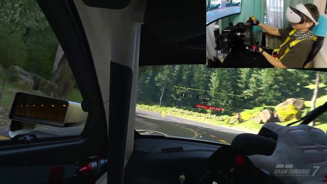 Платина Gran Turismo 7 в онлайне! В VR и на подвижной платформе 2dof.