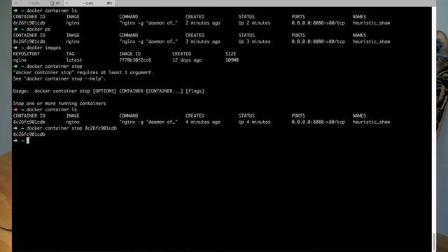 Docker Tutorial #3 - Image laden und Container starten mit "docker container run" смотреть онлайн
