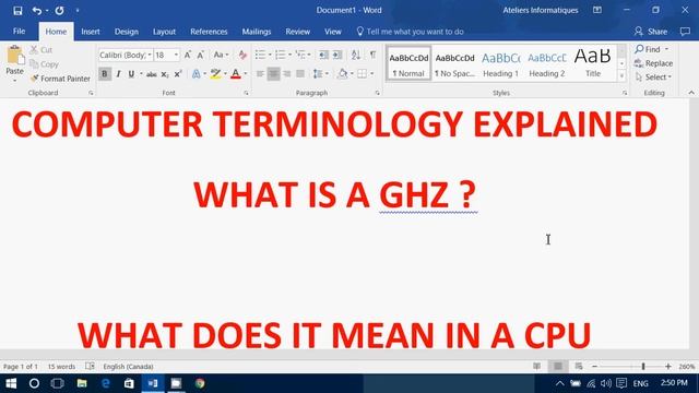 What is a Ghz and what does it mean in the computer and CPU speeds смотреть онлайн