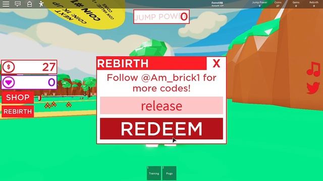 All New Codes In Pogo Simulator (Roblox) смотреть онлайн