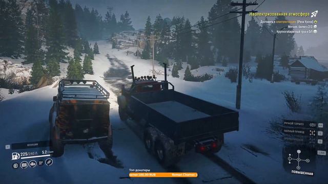 SnowRunner Прохождение Хард режим. Река Уркска Следующая зачистка) смотреть онлайн