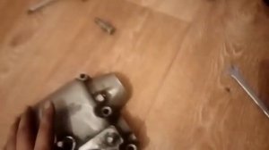 Крышка редуктора снегохода буран. Исправность вилки переключения скоростей