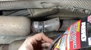 Что делать если Прогорел Глушитель? Простой способ ремонта выхлопной трубы без сварки