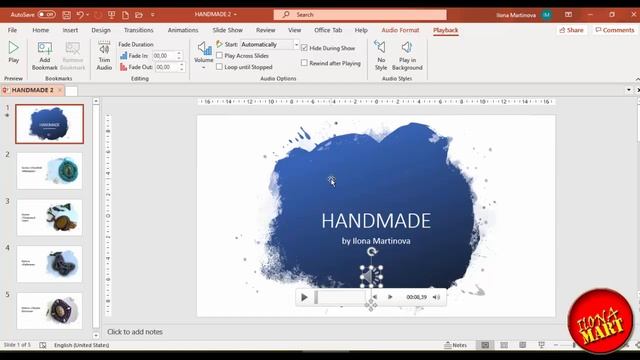 #MicrosoftPowerPoint. Добавляем музыку в презентацию