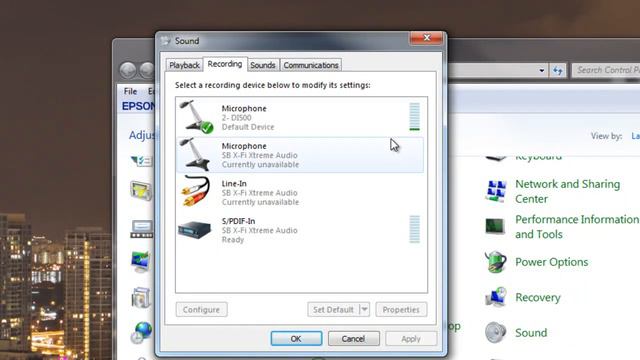 Camtasia 7 - Selecting the USB Yeti Blue Microphone смотреть онлайн
