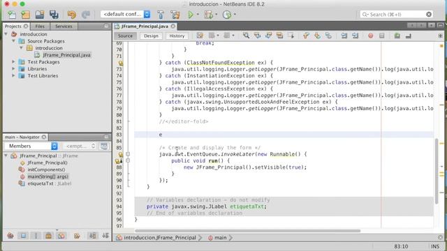 Java Swing desde cero (Interfaces Gráficas)[Parte 2][Label - Etiqueta] смотреть онлайн