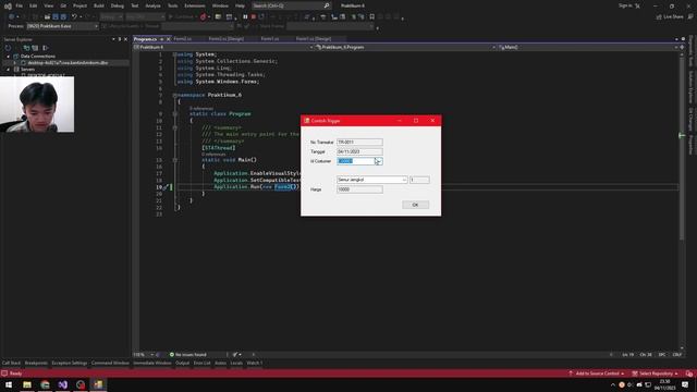 Praktikum 5 Pemrograman Framework .NET смотреть онлайн